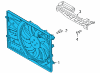 OEM Hyundai Santa Fe Blower Assembly Diagram - 25380-S1400