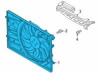 OEM 2021 Hyundai Santa Fe Blower Assembly Diagram - 25380-S1400