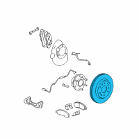 OEM Chevrolet Rotor Diagram - 22950036