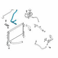 OEM Ford Mustang Water Outlet Diagram - FR3Z-8K289-D