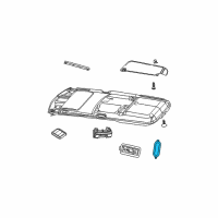 OEM Jeep Lamp-Dome Diagram - 5179406AA