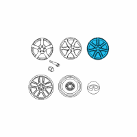 OEM Infiniti G35 Wheel Rim Diagram - 40300-AL426