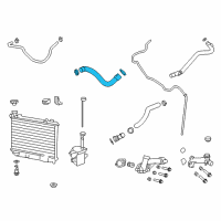 OEM 2014 Chevrolet Caprice Upper Hose Diagram - 92421162