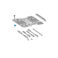 OEM 2003 Toyota Tundra Bracket, Mounting RH Diagram - 65193-0C010