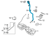 OEM BMW M440i FILLER PIPE Diagram - 16-11-8-485-735