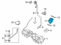 OEM 2021 BMW M3 SUPPLY MODULE Diagram - 16-11-8-077-484