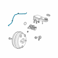 OEM 2013 Dodge Journey Hose-Vacuum Diagram - 4743859AE