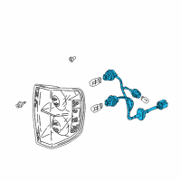 OEM 2003 Honda Pilot Socket Diagram - 33502-S9V-A02