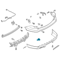 OEM 2015 Ford Edge Park Sensor Diagram - FR3Z-15K859-A