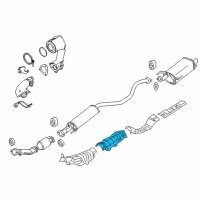 OEM 2011 Nissan Juke INSULATOR Heat Front Diagram - 74758-1KA0A