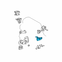 OEM Toyota RAV4 Side Mount Diagram - 12372-28220