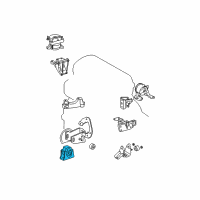 OEM 2010 Toyota RAV4 Front Mount Diagram - 12361-0V011