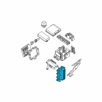 OEM 2021 Nissan Frontier Block Assembly-Junction Diagram - 24350-9BT0A