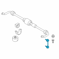 OEM 2017 BMW 530i Rear Swing Support Diagram - 33-55-6-786-429