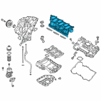 OEM Kia Telluride Manifold Assembly-Intake Diagram - 283103CFA0