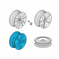 OEM 2021 Acura RDX WHEEL (AL20X8J) Diagram - 42800-TJB-A00