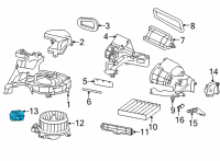 OEM 2022 Toyota GR86 Fan Resistor Diagram - SU003-08916