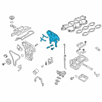 OEM 2020 Nissan GT-R Cover Assy-Front Diagram - 13500-JF01A