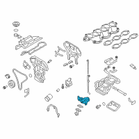 OEM Nissan GT-R Pump Assembly-Oil Diagram - 15010-JF00B
