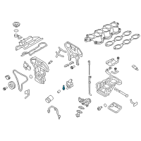 OEM Nissan GT-R Thermostat Assembly Diagram - 21200-JF00A