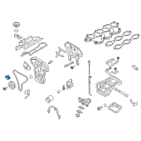 OEM Nissan 370Z Tensioner Assy-Chain Diagram - 13070-EY00A