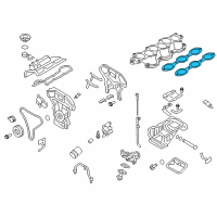 OEM 2017 Nissan GT-R Gasket-Manifold Diagram - 14035-JF00A