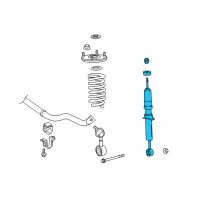 OEM 2012 Toyota Sequoia Strut Diagram - 48510-09S61