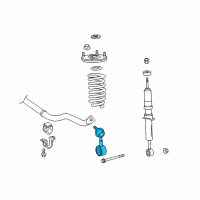 OEM 2015 Toyota Tundra Stabilizer Link Diagram - 48810-0C010