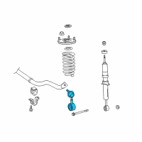 OEM 2016 Toyota Tundra Stabilizer Link Diagram - 48810-0C010