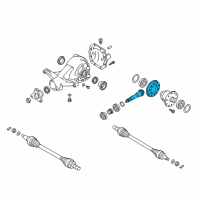 OEM 2015 Hyundai Genesis Gear Set-Drive Diagram - 53030-3C320