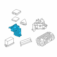 OEM Infiniti Cover-IPDM Diagram - 284B8-5NA0A