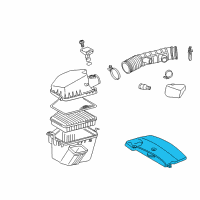 OEM 2009 Lexus GS450h Inlet, Air Cleaner Diagram - 17751-31260