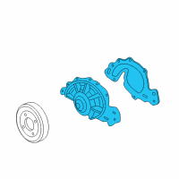 OEM Buick Fan Blade Diagram - 19209288