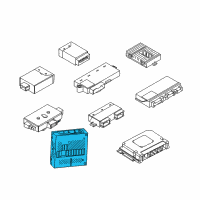 OEM 2006 BMW M6 Integrated Supply Module Diagram - 12-52-7-510-638