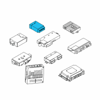 OEM 2007 BMW M6 Control Unit Micro Power Modul Diagram - 61-35-9-266-274