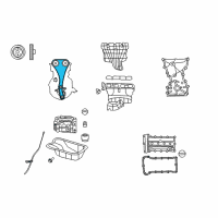 OEM 2009 Jeep Compass Chain-Timing Diagram - 4884868AB