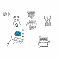 OEM Jeep Compass Shaft Pkg-Balance With Oil Pump Diagram - 68127987AK
