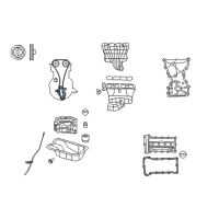 OEM Dodge Guide-Balance Shaft Chain Diagram - 4884589AA