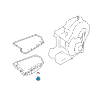 OEM 2012 Nissan Altima Plug-Thread Diagram - 31305-1XA01