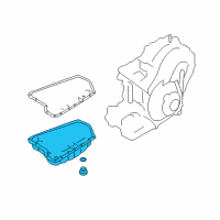 OEM 2013 Nissan Altima Pan Assy-Oil Diagram - 31390-3WX0A