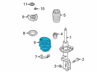 OEM 2022 Hyundai Tucson SPRING-FR Diagram - 54630-N9AG0