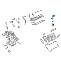 OEM 2020 Lincoln Aviator Filler Cap Diagram - F2GZ-6766-A