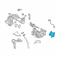 OEM 2017 Honda Civic Gasket Comp A, T/C Diagram - 18233-59B-004