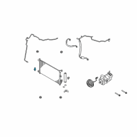 OEM Infiniti FX35 Sensor Assembly-Pressure Diagram - 92136-6J010