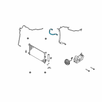 OEM 2007 Nissan Versa Hose-Flexible, High Diagram - 92490-EL000