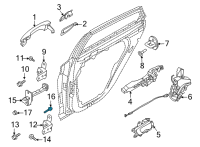 OEM 2021 Hyundai Palisade Bolt(Windshield Washer) Diagram - 79379-C1000