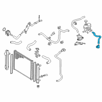 OEM 2015 Toyota Prius C Reservoir Hose Diagram - G90B0-52010