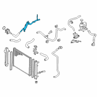 OEM 2012 Toyota Prius C Inlet Pipe Diagram - 16268-21100