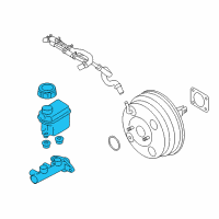 OEM 2017 Hyundai Azera Cylinder Assembly-Brake Master Diagram - 58510-3V300