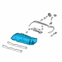 OEM 2006 BMW X5 Headlight Front Left Diagram - 63-12-7-164-443